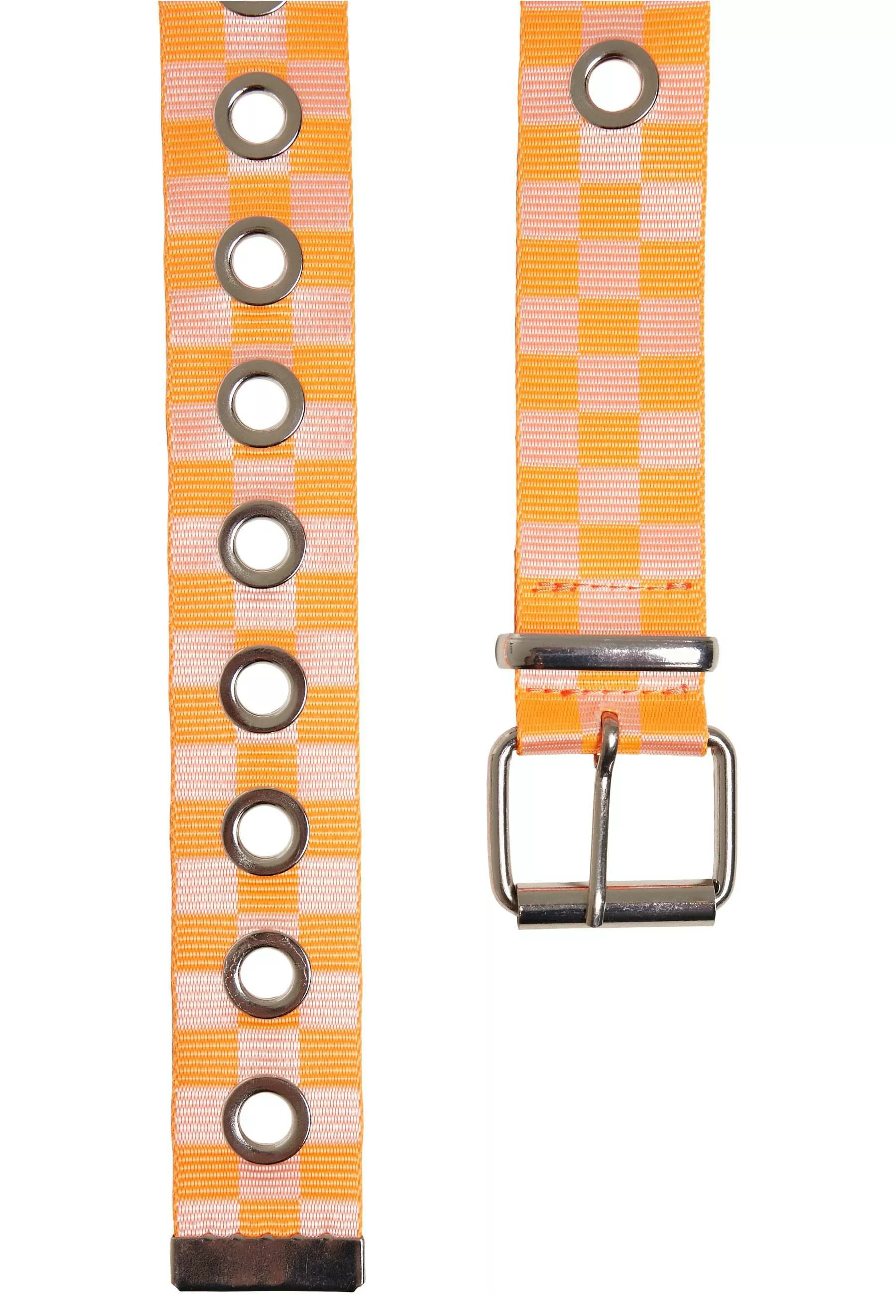 URBAN CLASSICS Hüftgürtel "Urban Classics Unisex Checker Belt With Eyelets" günstig online kaufen