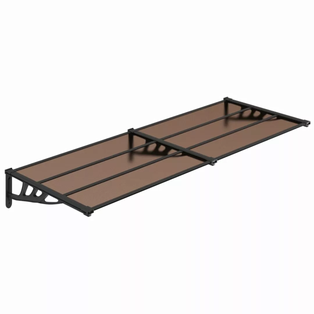 Vidaxl Türvordach Schwarz 239x90 Cm Polycarbonat günstig online kaufen