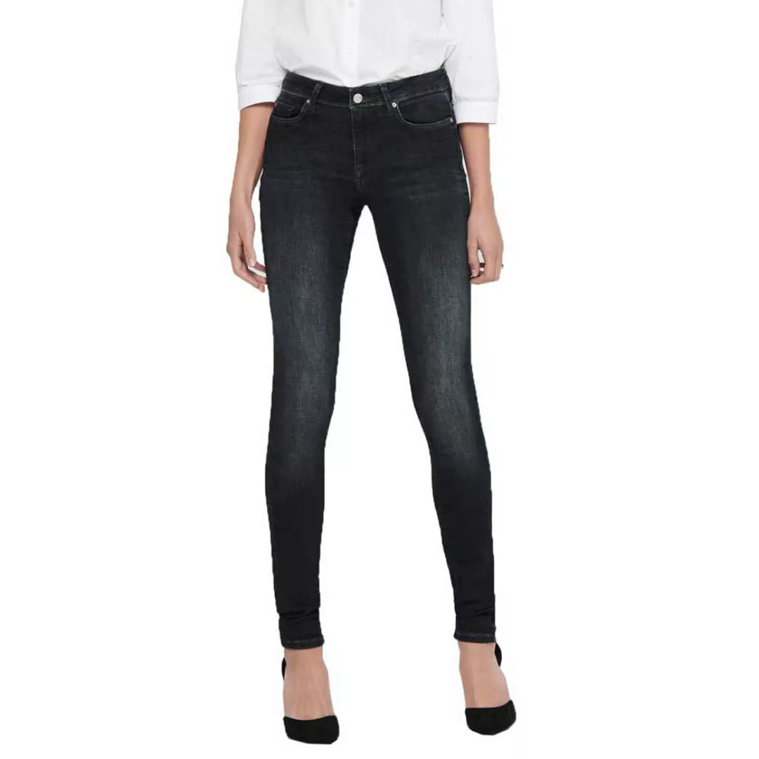 Only Shape Life Regular Skinny Jeans 31 Black Denim günstig online kaufen