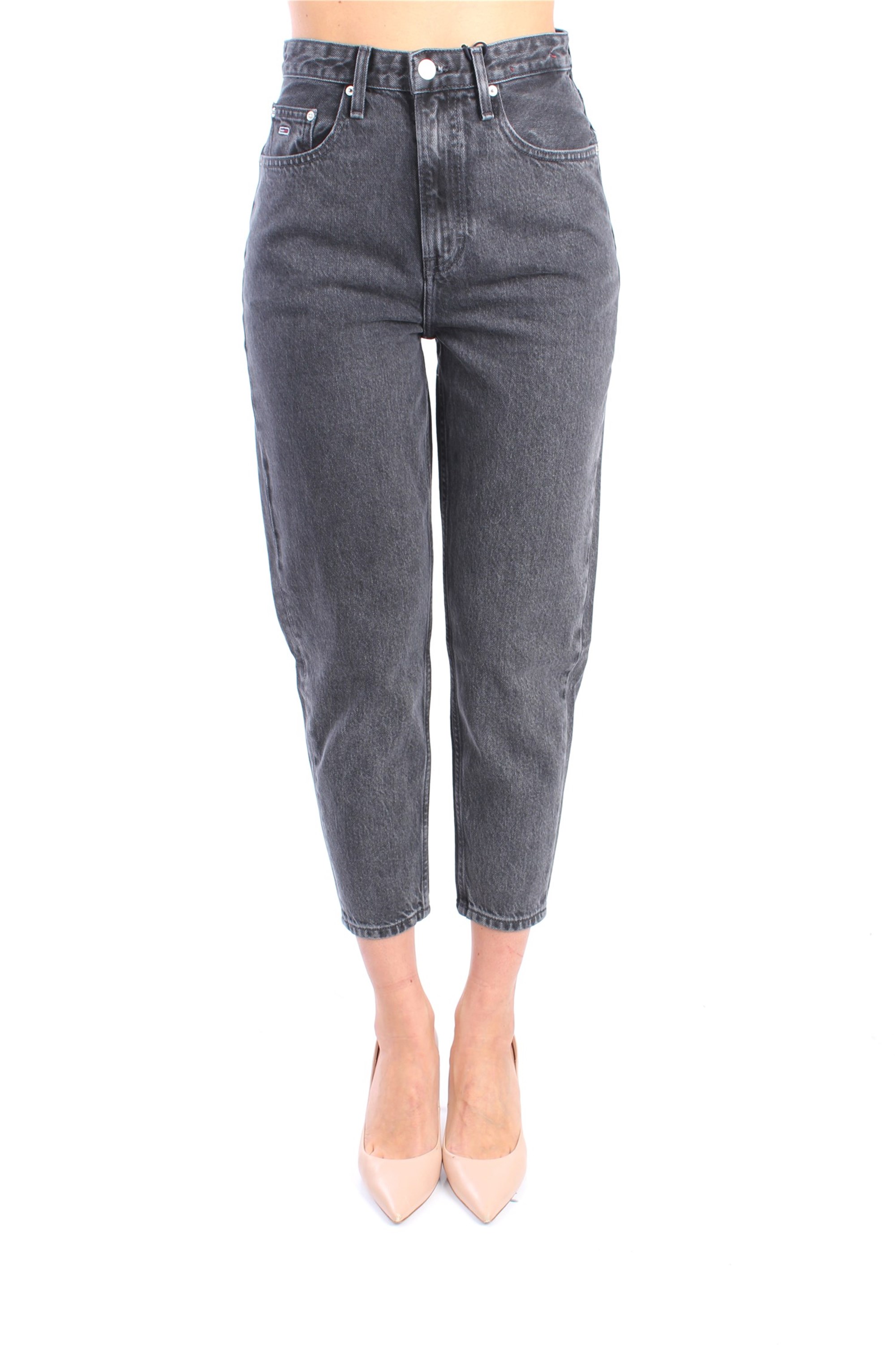 tommy jeans Jeans Damen schwarz cotone günstig online kaufen