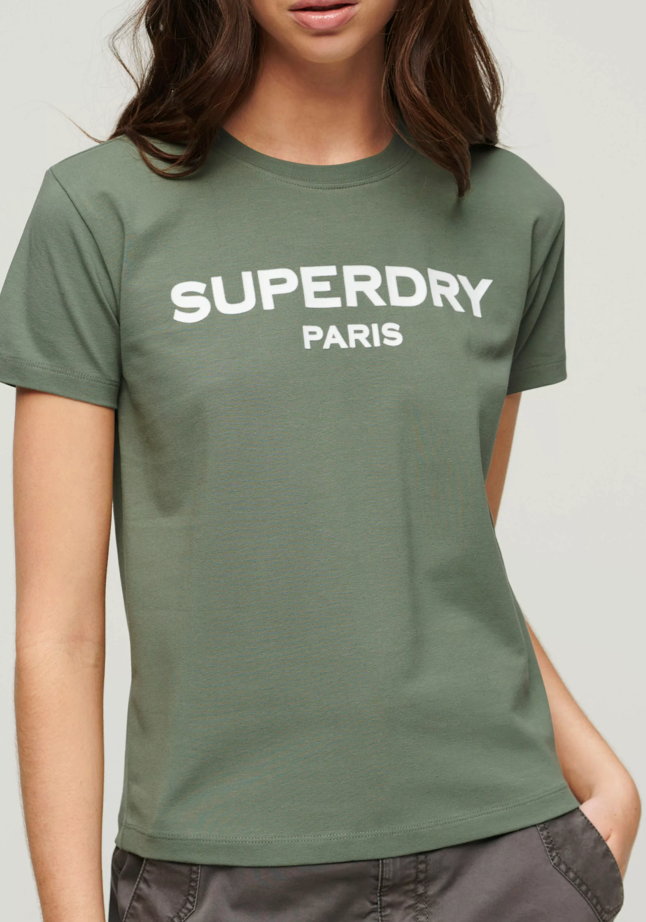 Superdry Kurzarmshirt SPORT LUXE GRAPHIC FITTED TEE günstig online kaufen