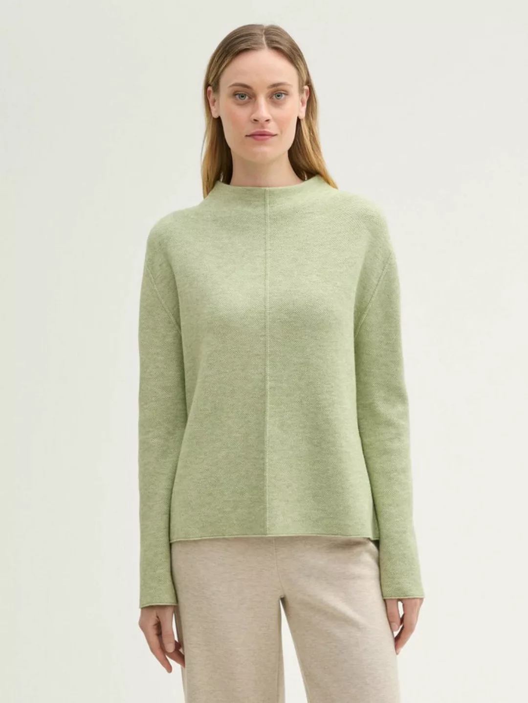 TOM TAILOR Strickpullover Strick Pullover mit LENZING™ EcoVero™ günstig online kaufen