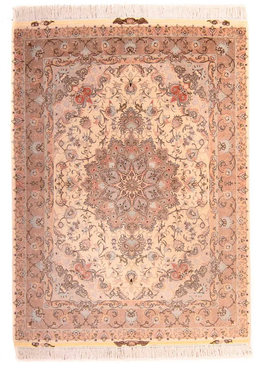 morgenland Orientteppich »Perser - Täbriz - Premium - 200 x 152 cm - beige« günstig online kaufen