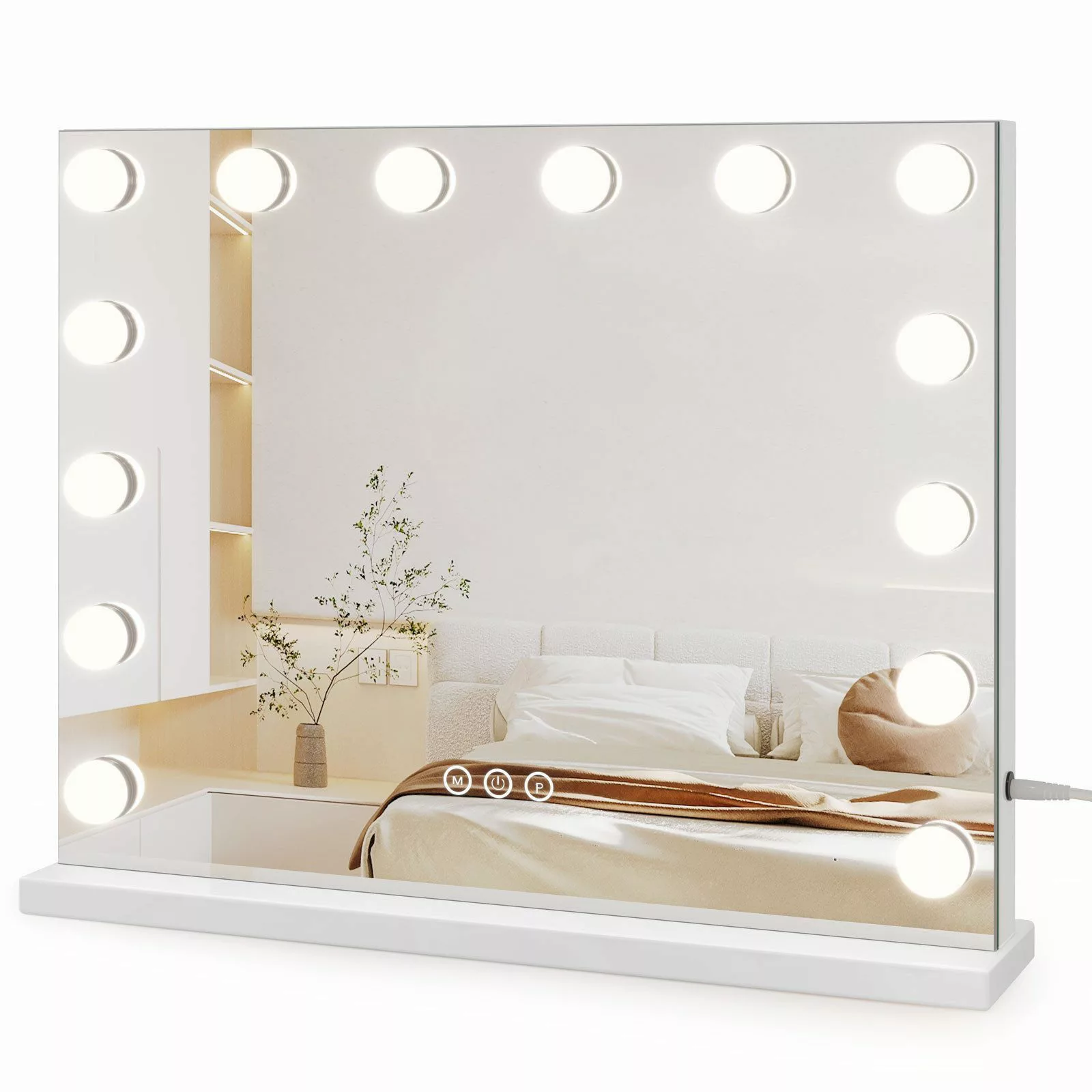 Dripex Schminkspiegel Hollywood Kosmetikspiegel 14/15/18/20LED, 3 günstig online kaufen