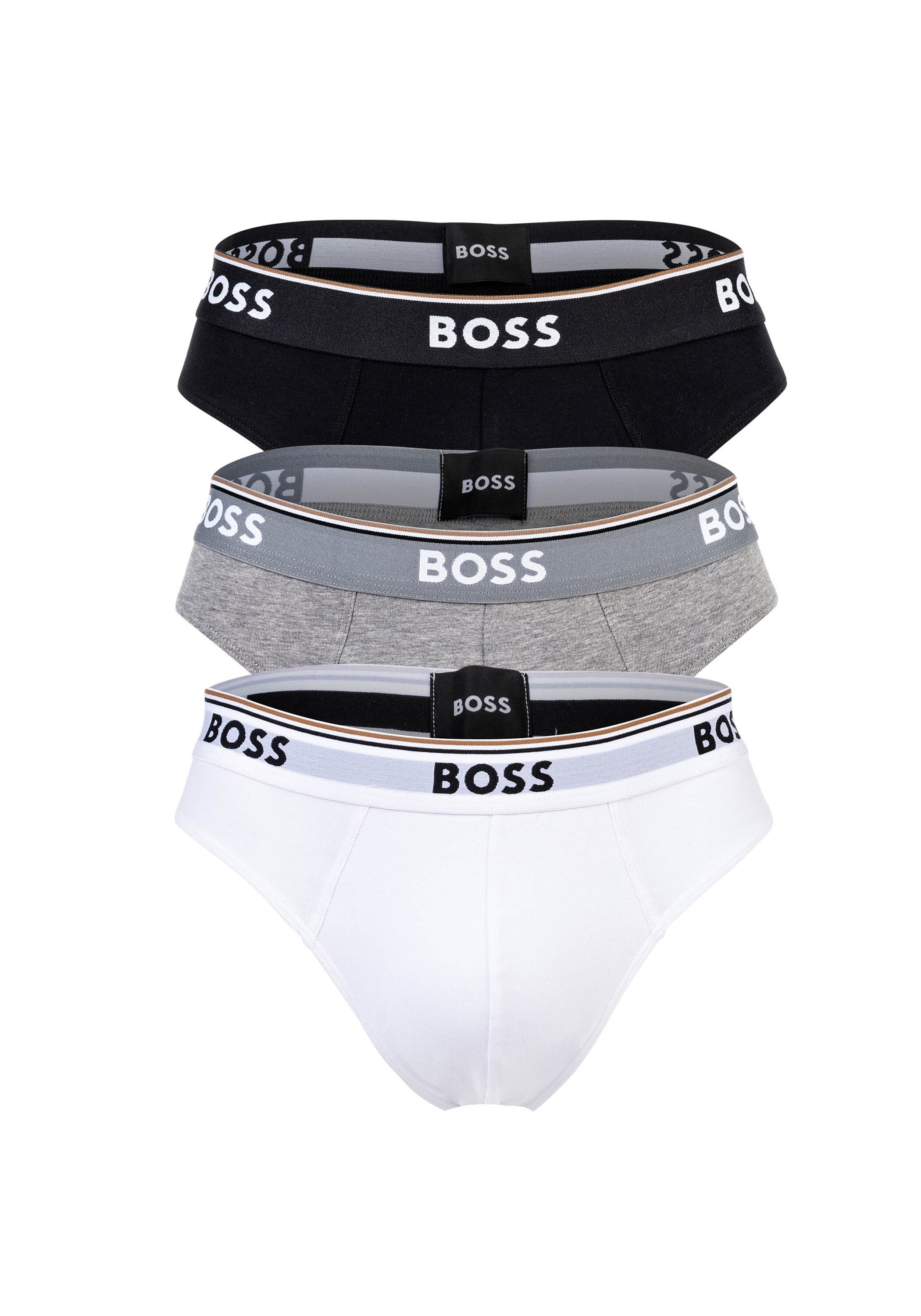 BOSS Slip, (Packung, 3er-Pack), mit Logo Webbund günstig online kaufen