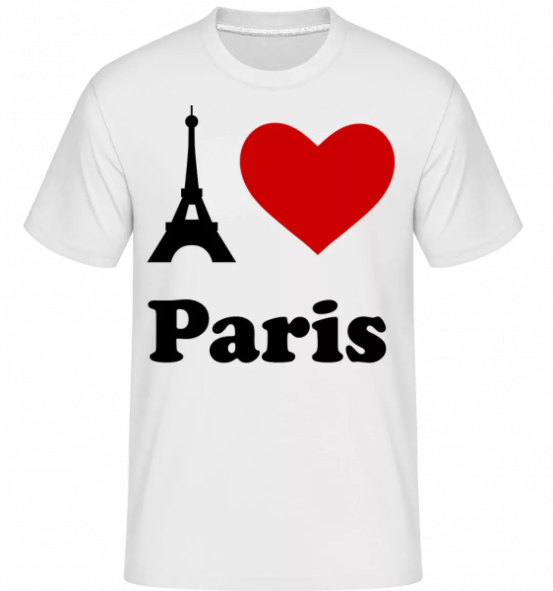 I Love Paris · Shirtinator Männer T-Shirt günstig online kaufen