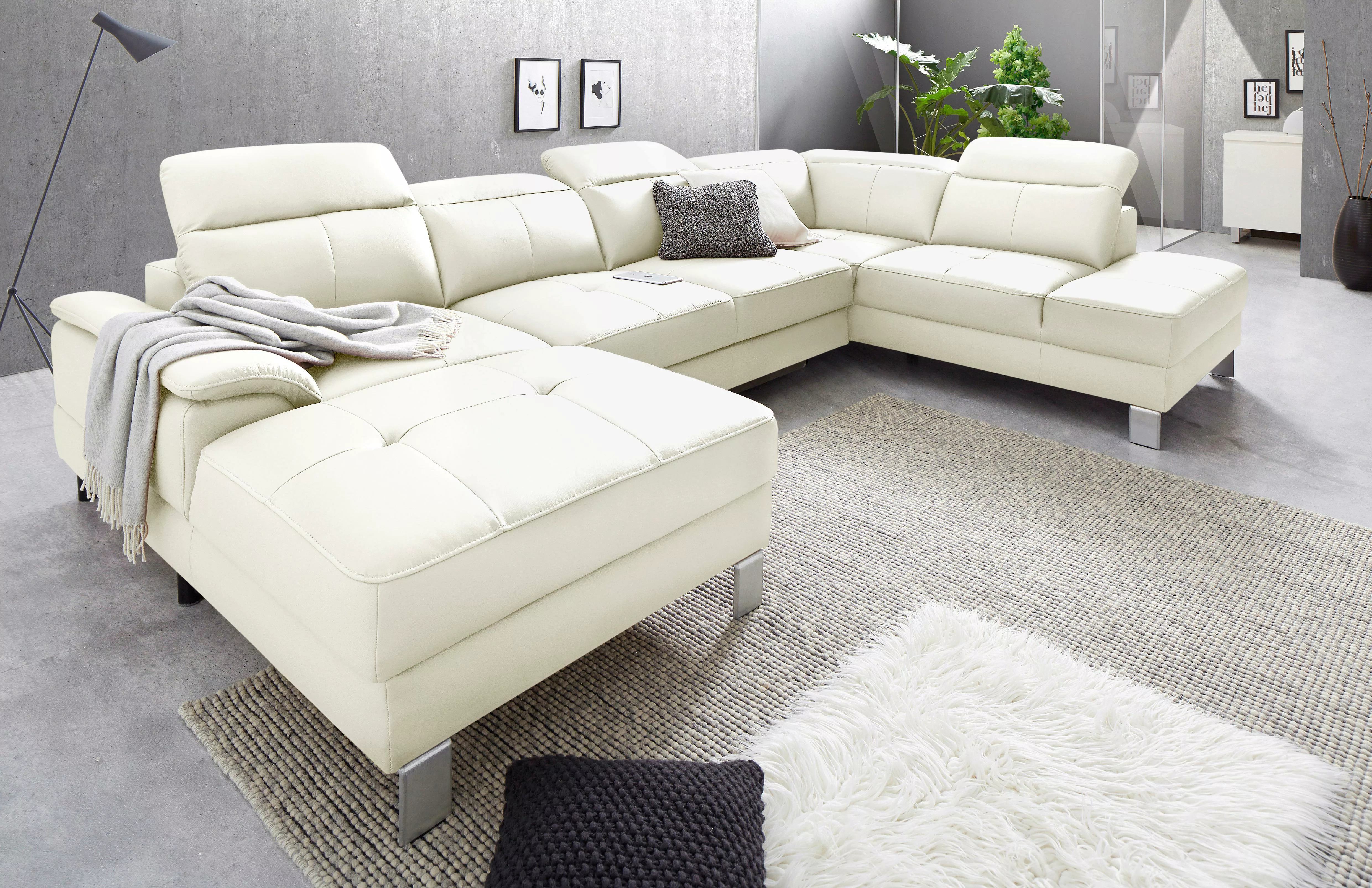 exxpo - sofa fashion Wohnlandschaft »Mantua 2« günstig online kaufen