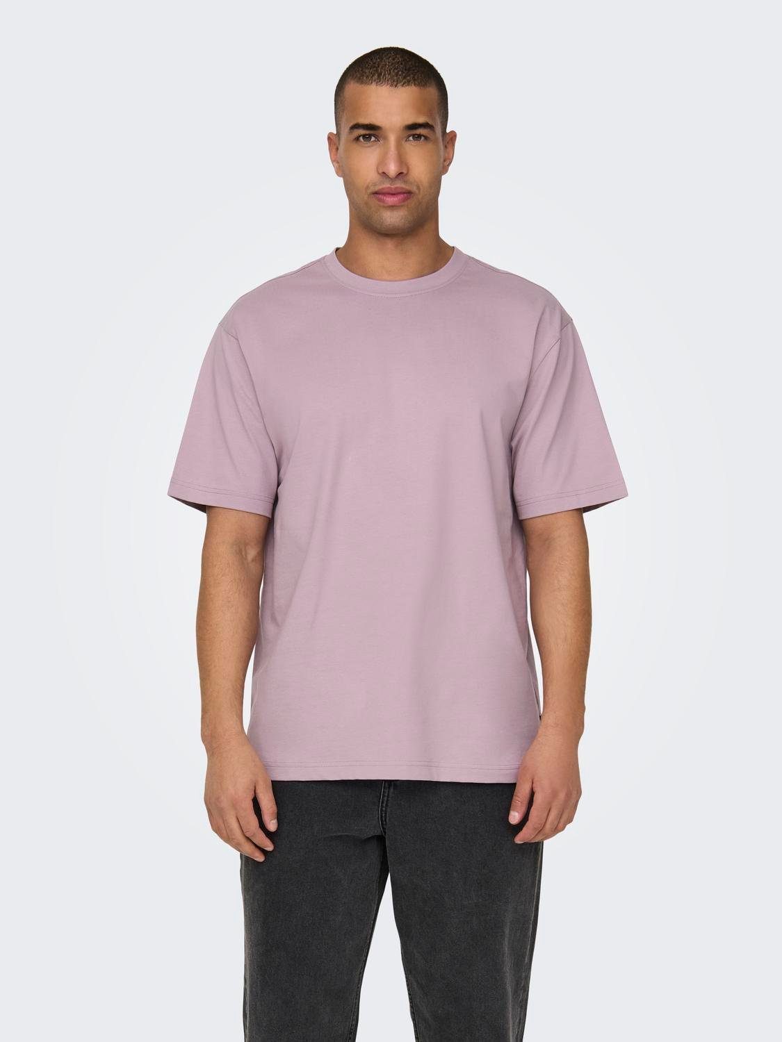 ONLY & SONS Rundhalsshirt "ONSFRED RLX SS TEE" günstig online kaufen