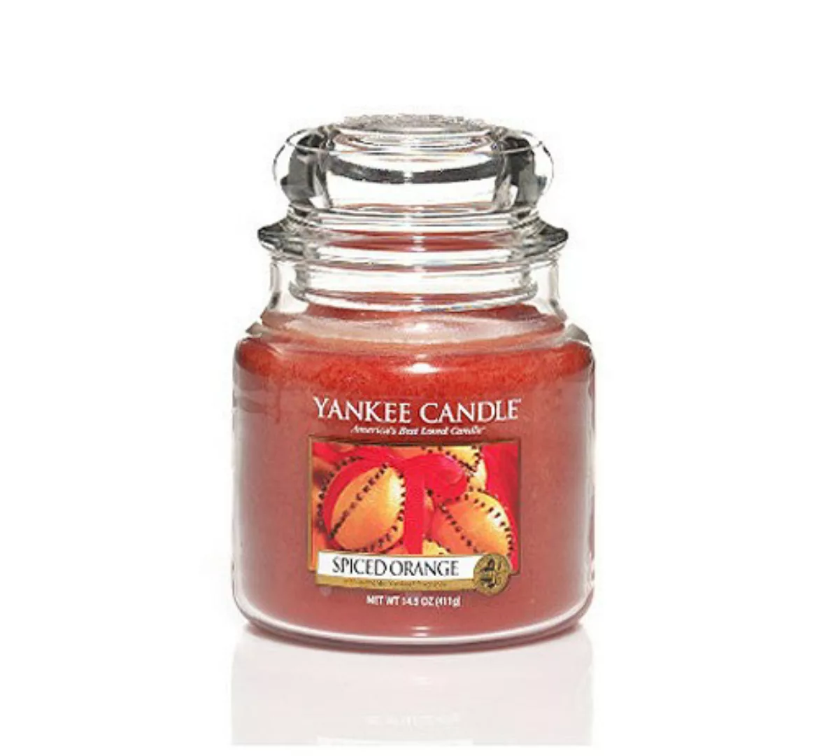 Yankee Candle Duftkerze Spiced Orange 411 g günstig online kaufen