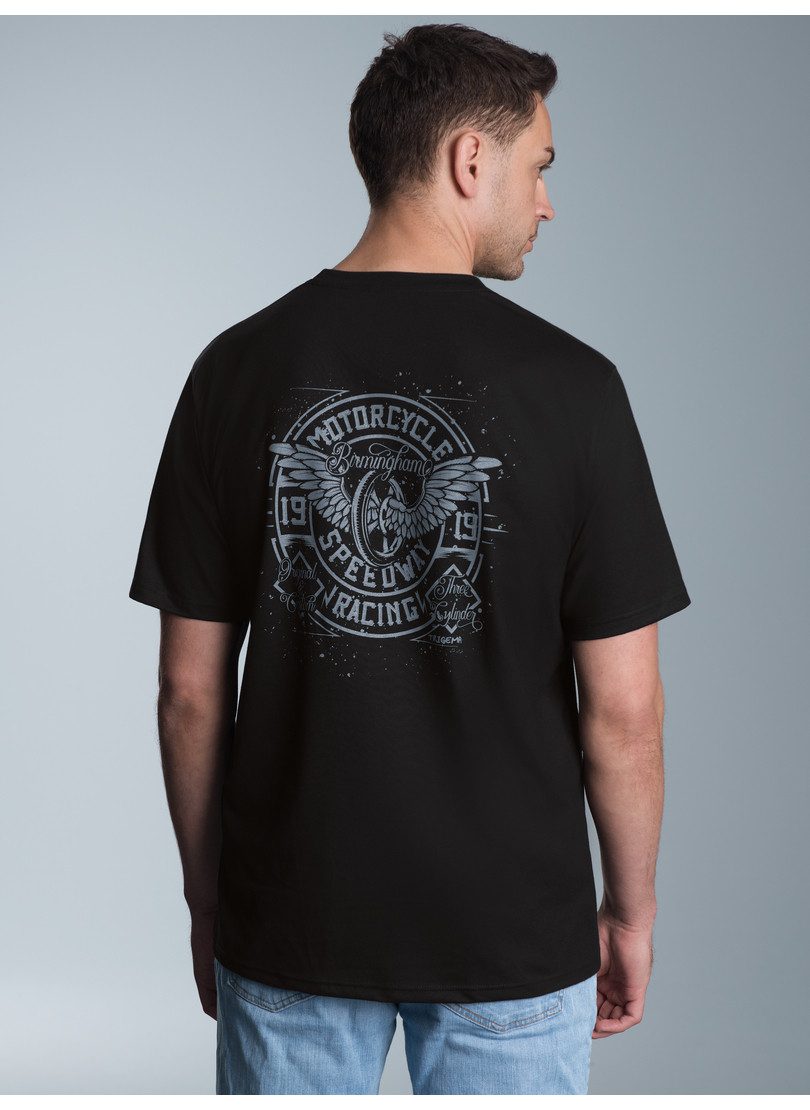 Trigema T-Shirt "TRIGEMA T-Shirt mit Motorrad-Printmotiven", (1 tlg.) günstig online kaufen