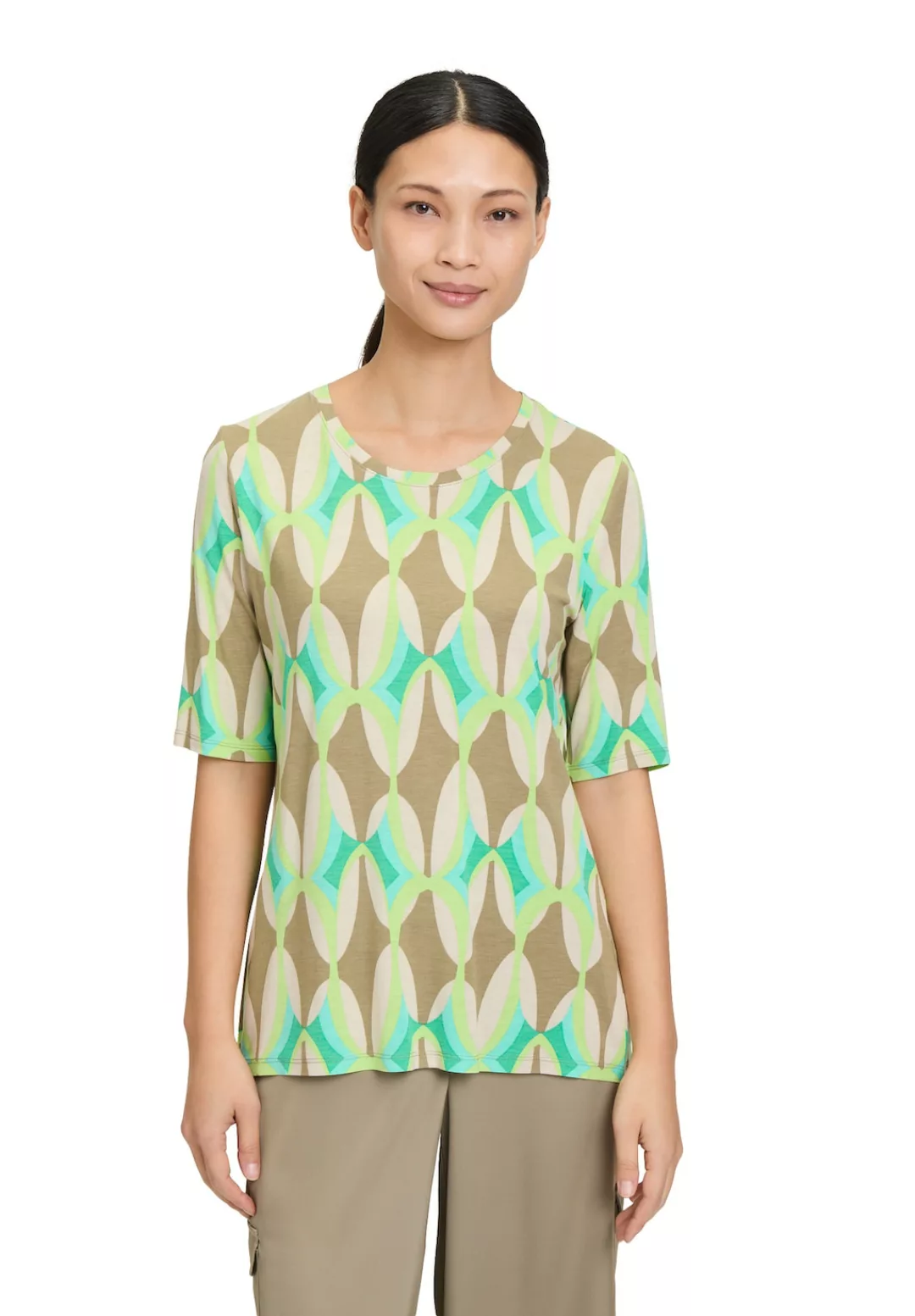 Betty Barclay Kurzarmshirt "Betty Barclay Basic Shirt mit Print", Druck günstig online kaufen