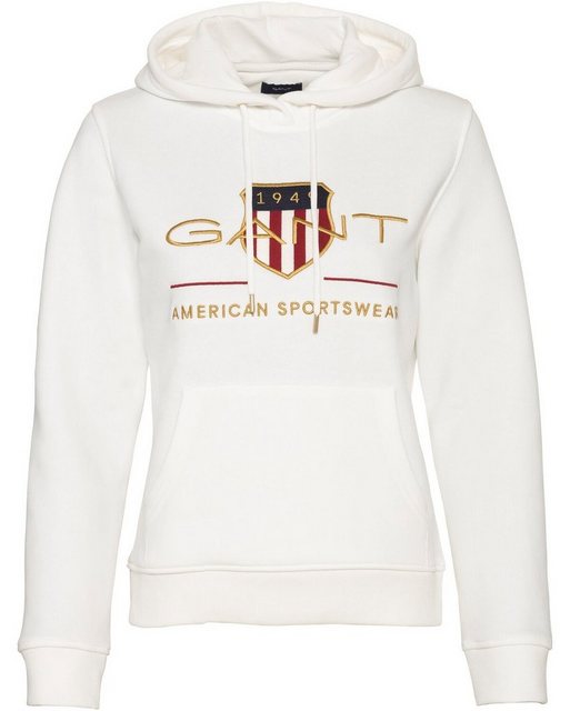 Gant Sweatshirt Hoodie Archive Shield günstig online kaufen