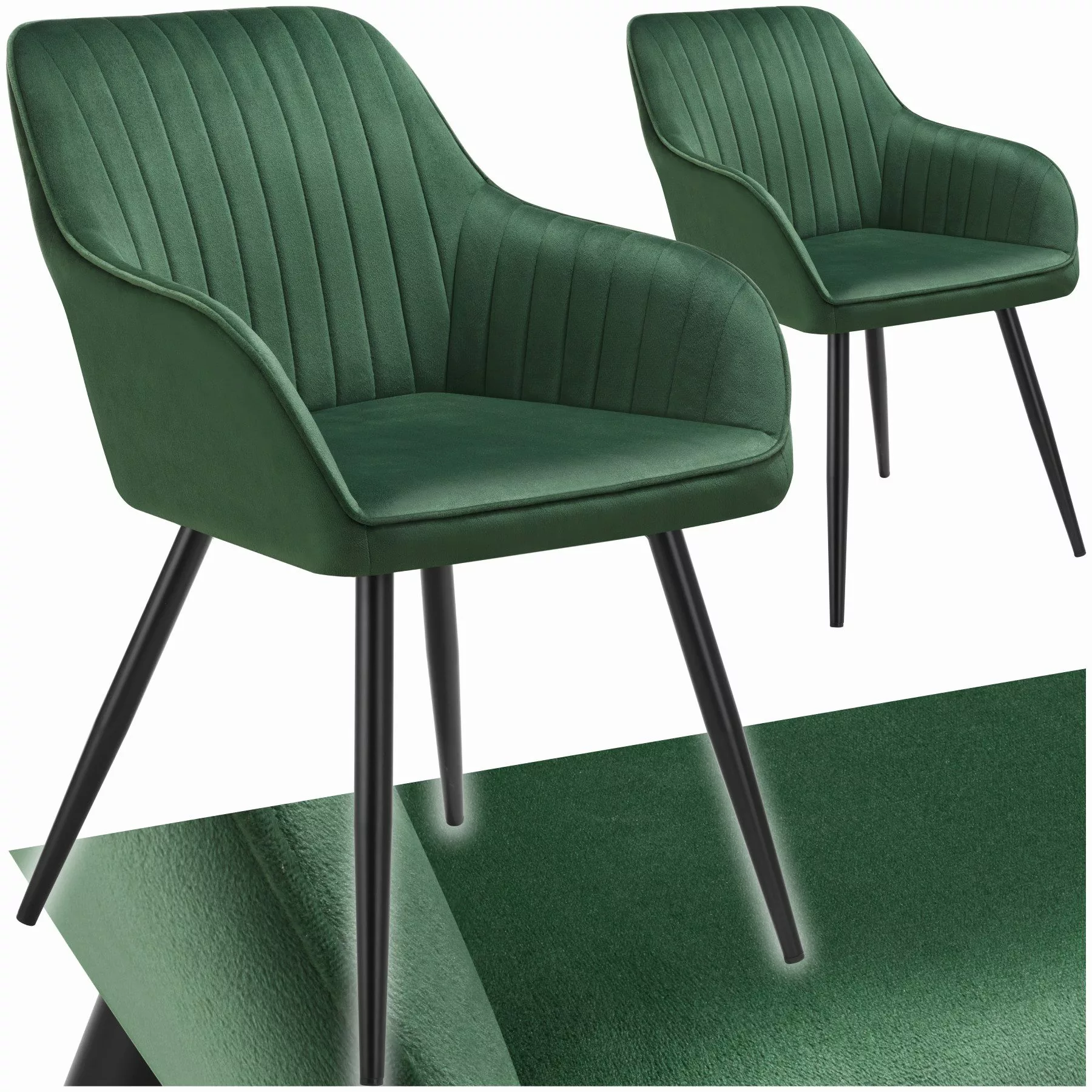 tectake Esszimmerstuhl Marilyn (Set, 2 St), günstig online kaufen