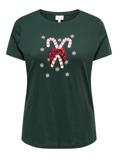 ONLY CARMAKOMA Kurzarmshirt CARXMAS SS REG. TEE JRS günstig online kaufen