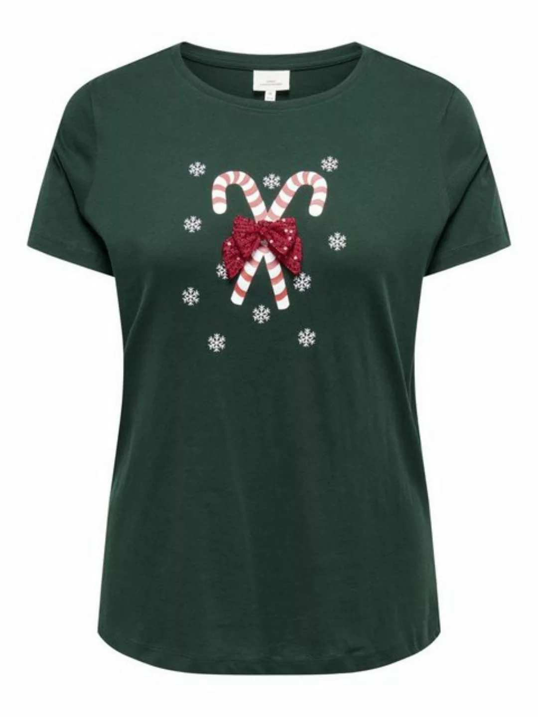 ONLY CARMAKOMA Kurzarmshirt CARXMAS SS REG. TEE JRS günstig online kaufen