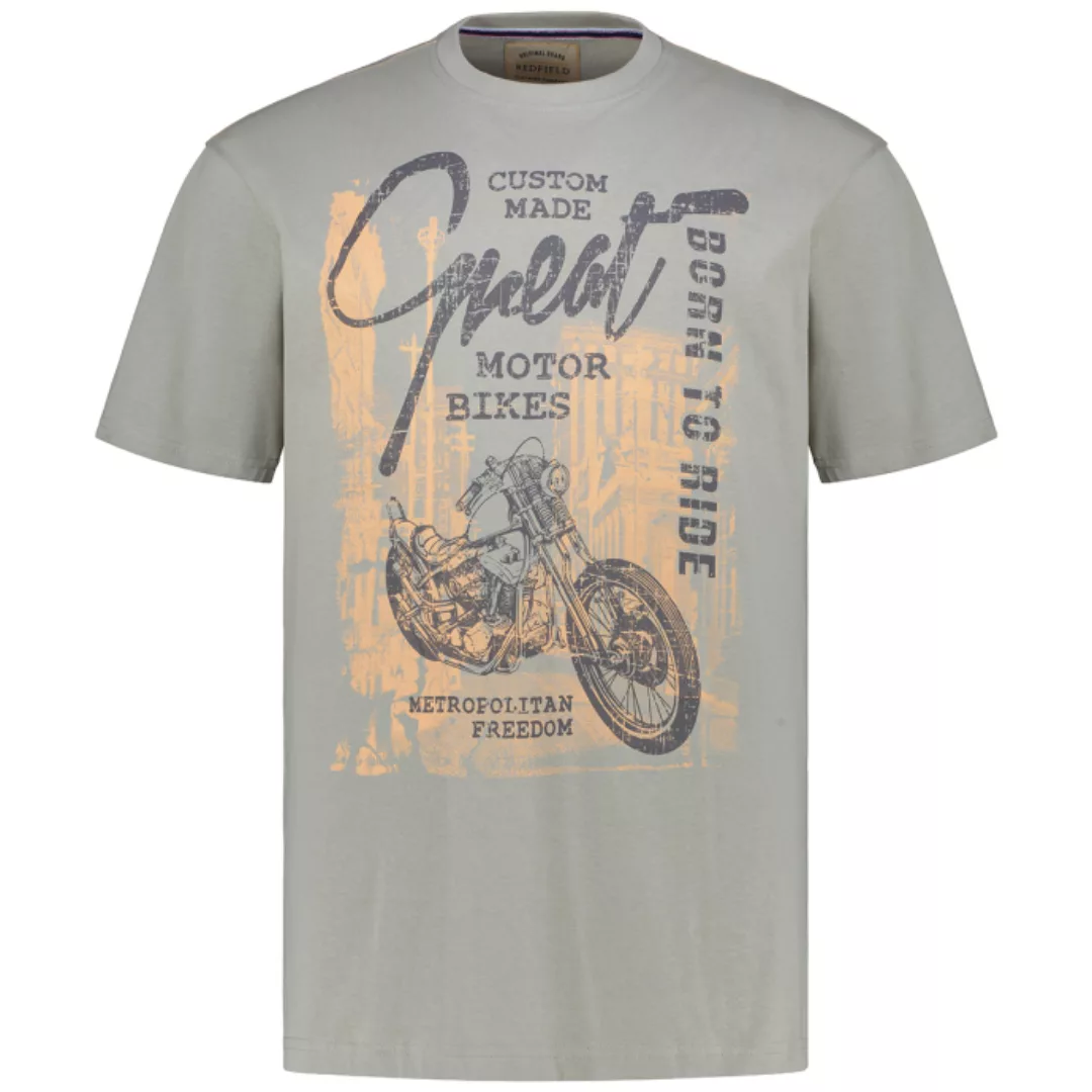 redfield T-Shirt XXL T-Shirt von Redfield mit Druck "Motor Bikes", schwarz günstig online kaufen