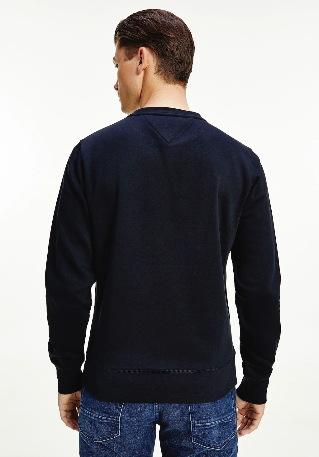 Tommy Hilfiger Sweatshirt TOMMY LOGO SWEATSHIRT mit klassischem Rundhalsaus günstig online kaufen