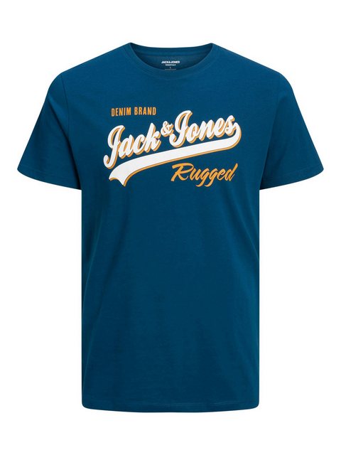 Jack & Jones Rundhalsshirt JJELOGO TEE SS O-NECK 2 COL AW23 SN günstig online kaufen