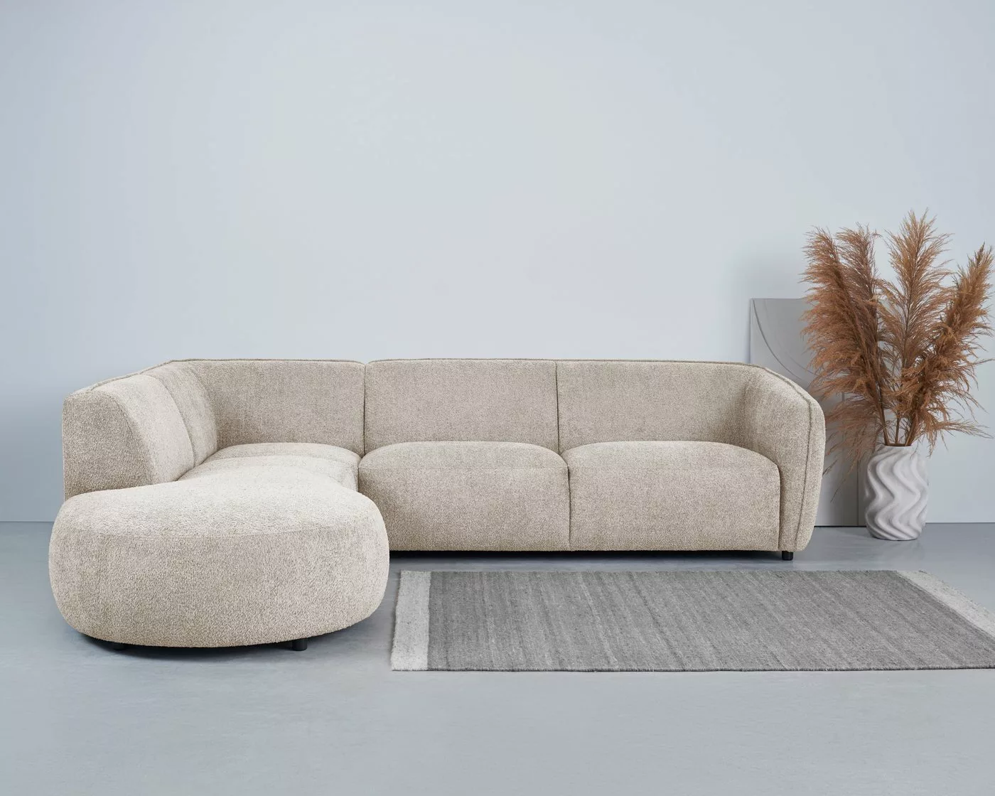 andas Ecksofa "Ostrup", schlichtes modernes Design, in verschiedenen Farben günstig online kaufen