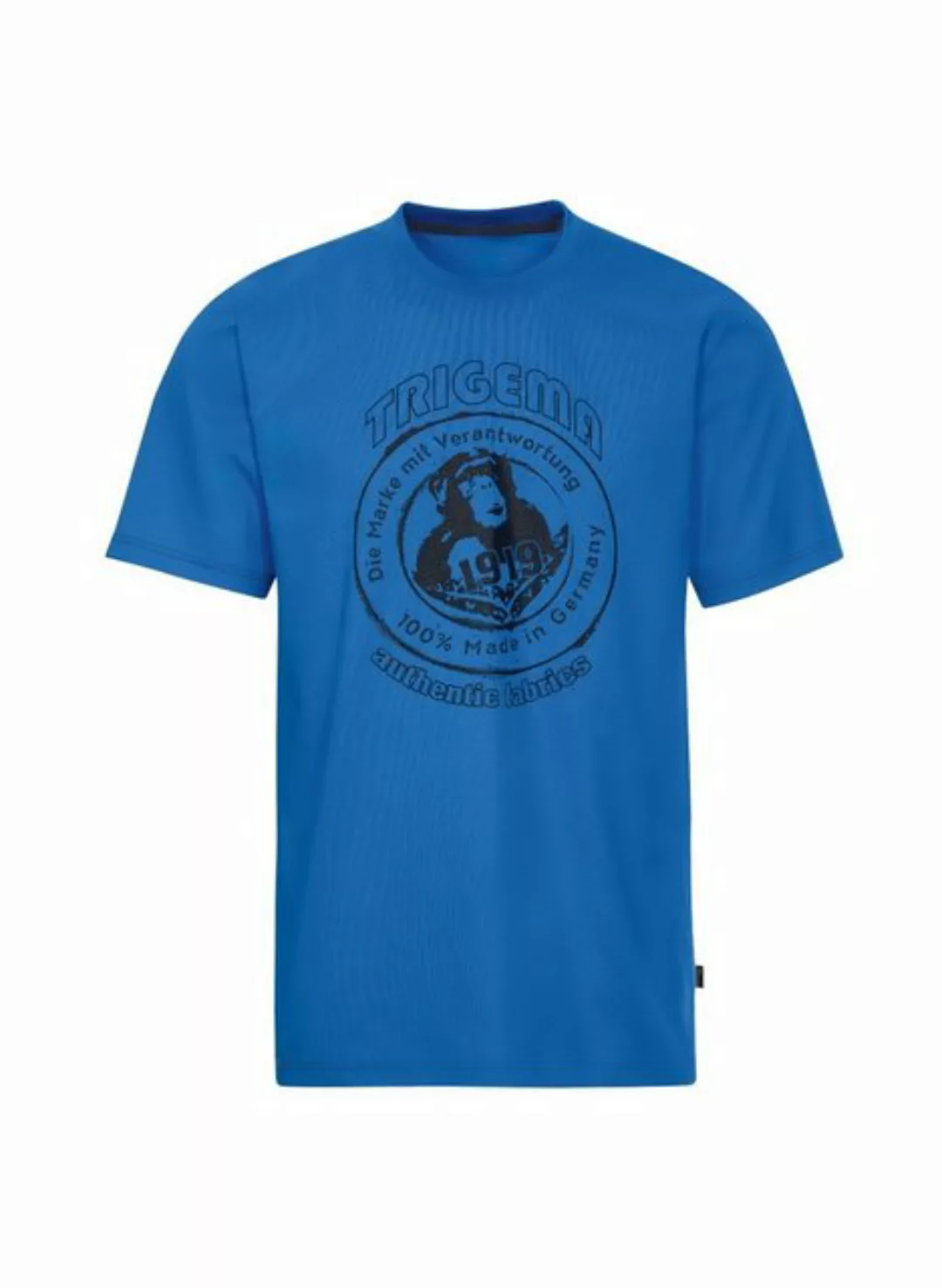 Trigema T-Shirt TRIGEMA T-Shirt mit großem Printmotiv "TRIGEMA 1919" (1-tlg günstig online kaufen