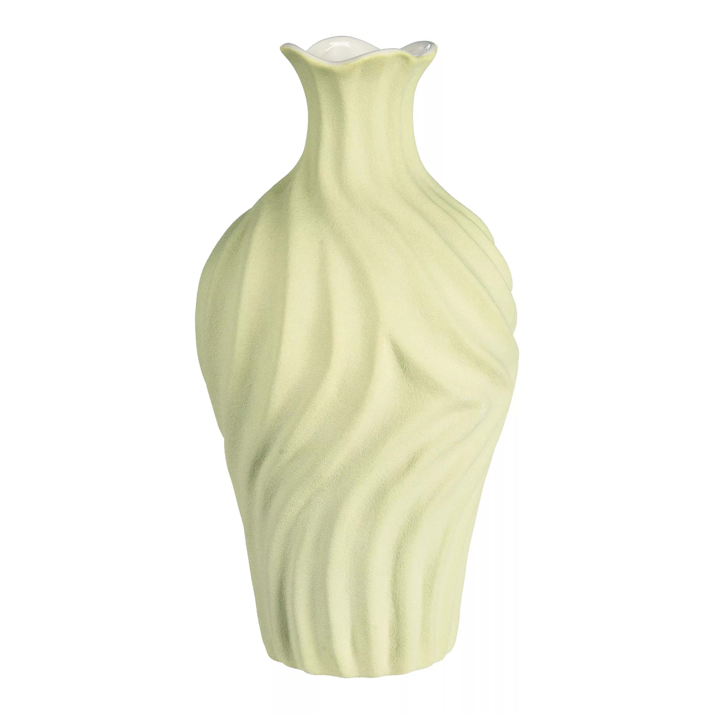 Vase CURVES ca., grün günstig online kaufen