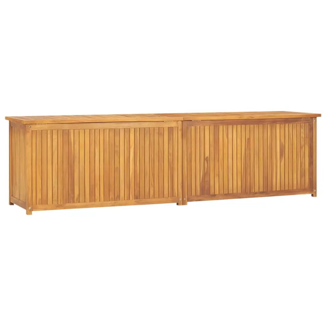 Vidaxl Gartenbox 200x50x53 Cm Massivholz Teak günstig online kaufen