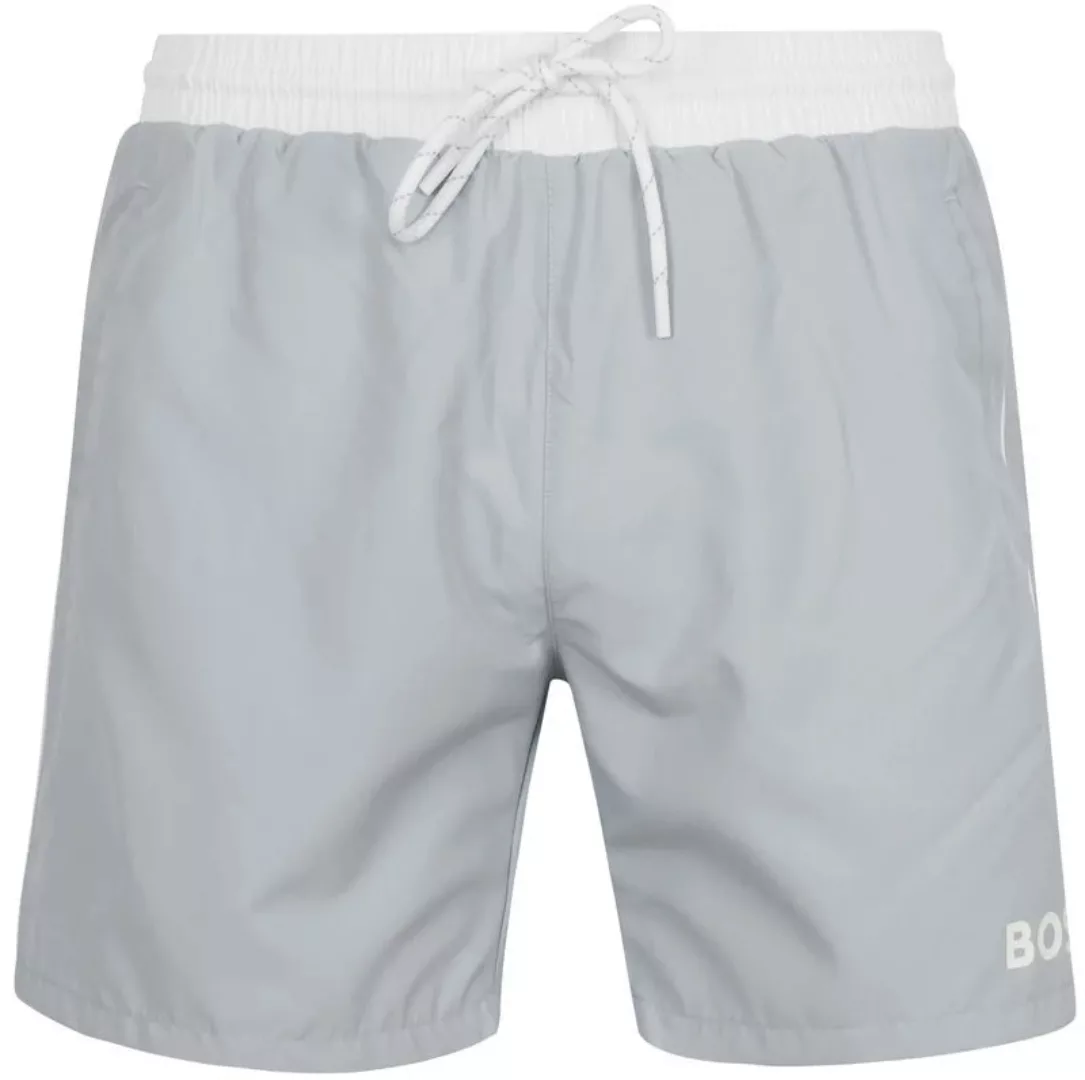 BOSS Badeshorts Starfish Grau - Größe M günstig online kaufen