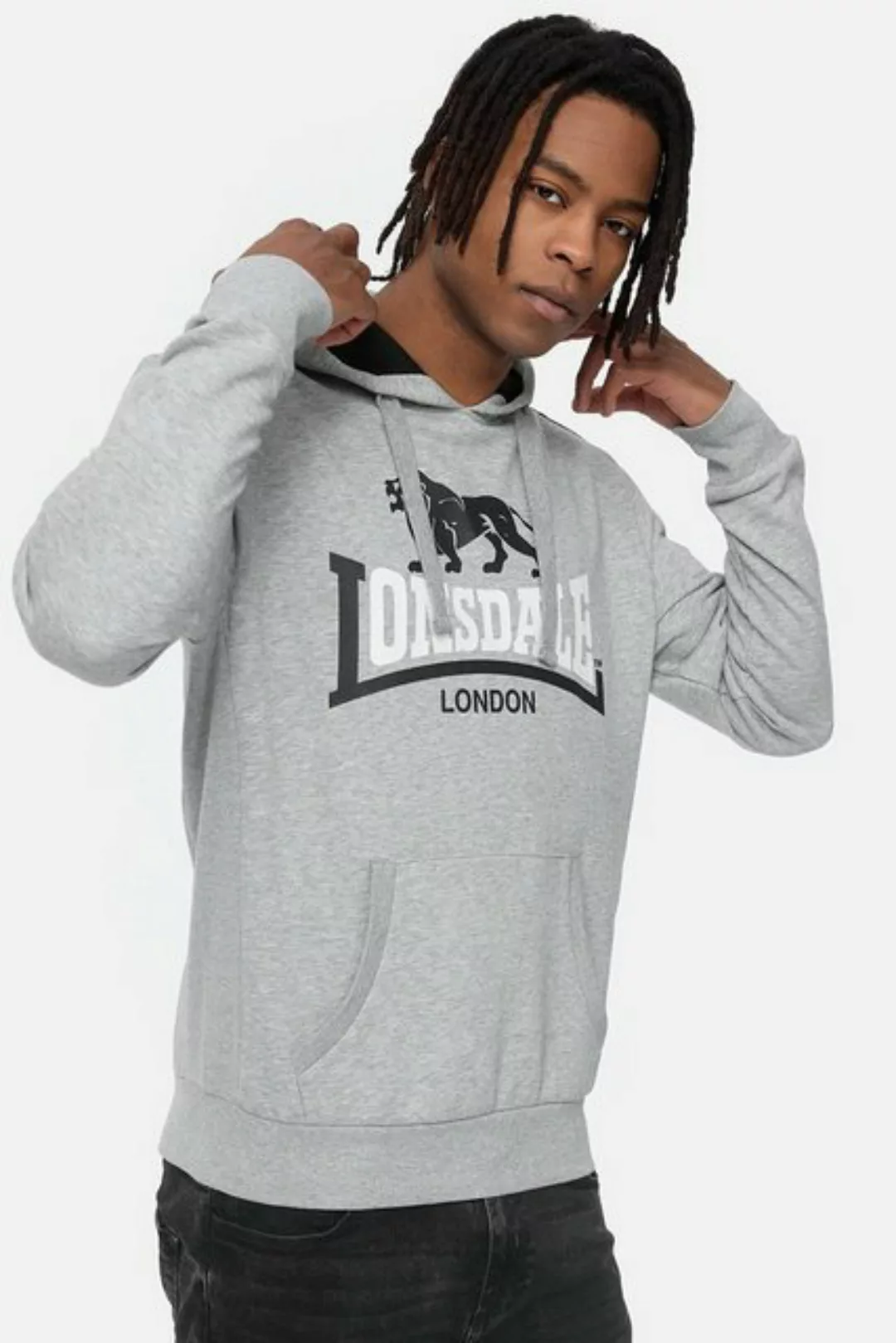 Lonsdale Hoodie Lonsdale Herren Kapuzenpullover Ullapool günstig online kaufen