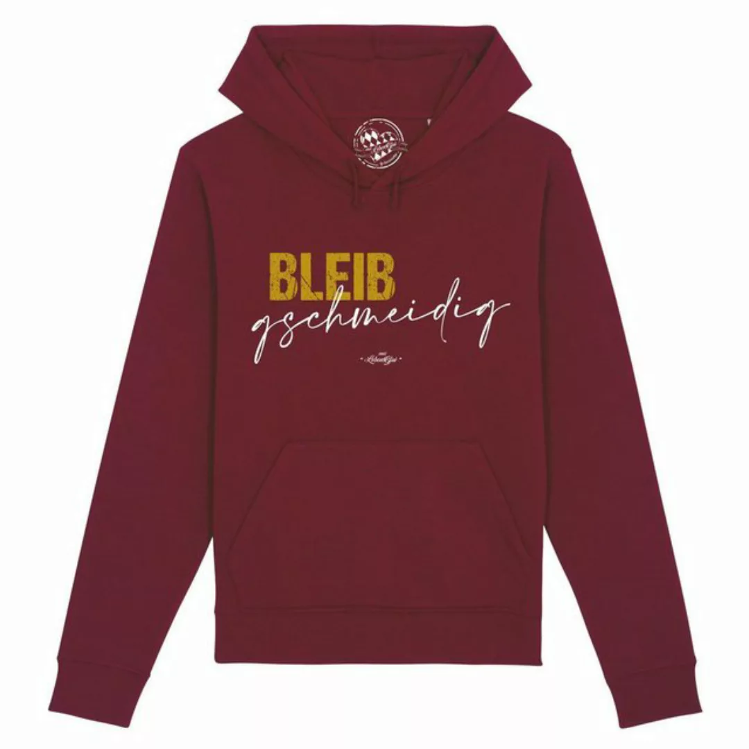 Bavariashop Hoodie Damen Hoodie "Bleib gschmeidig günstig online kaufen