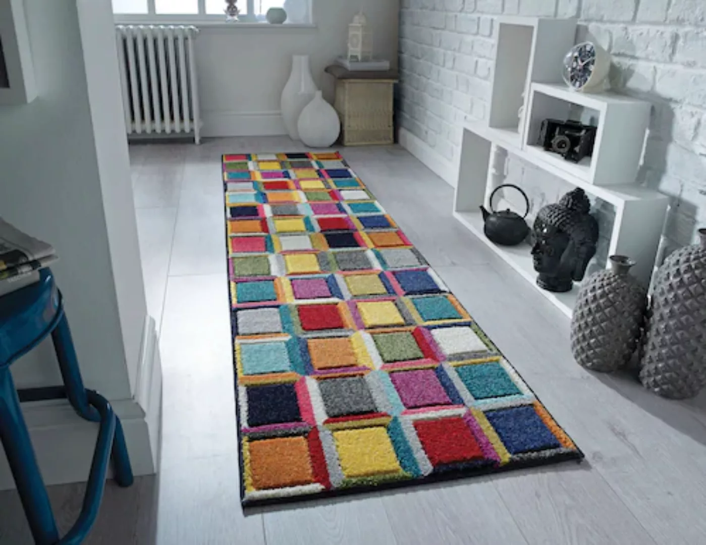 FLAIR RUGS Teppich »WALTZ«, rechteckig, Handgeschnitzt günstig online kaufen