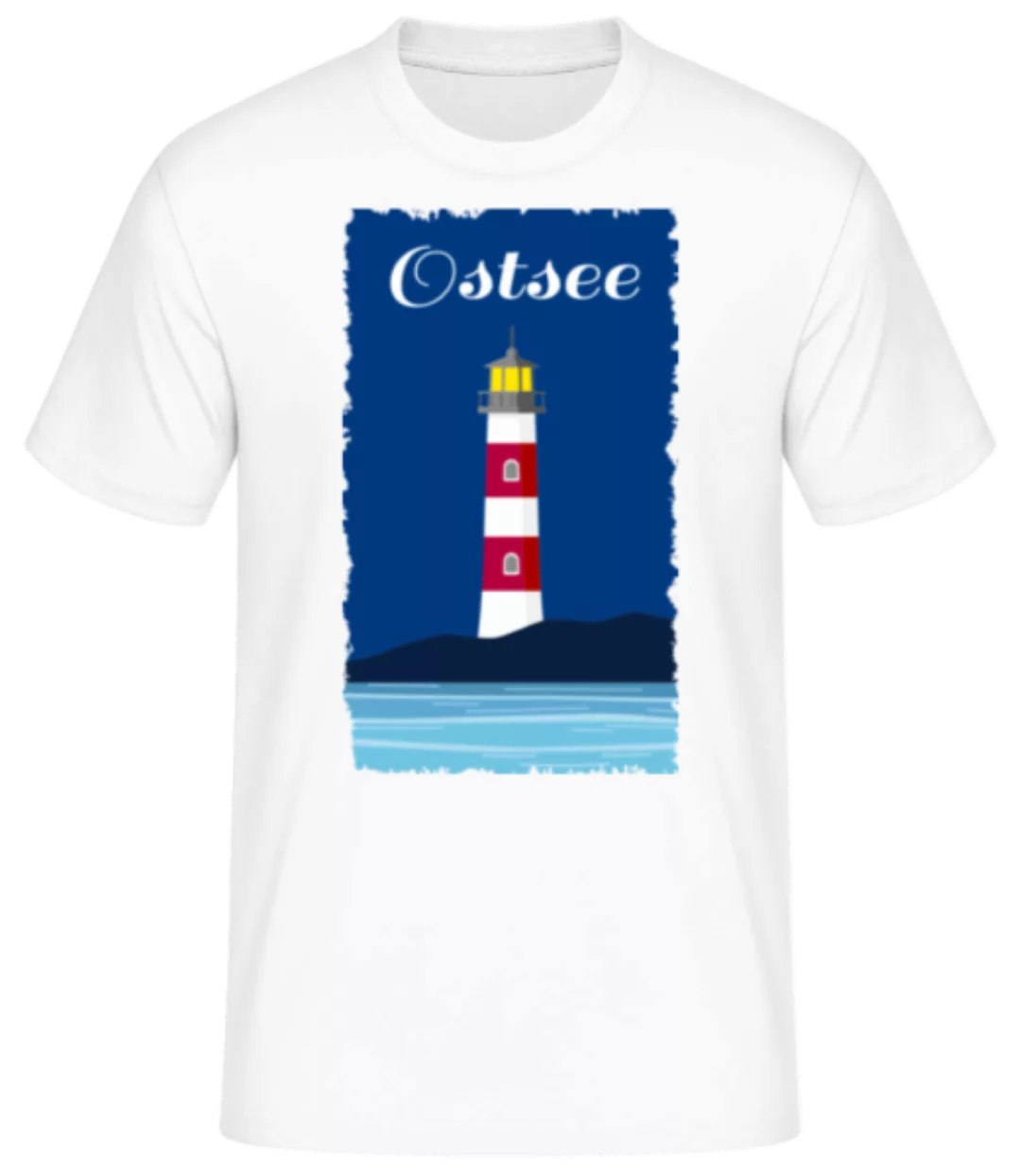 Ostsee Leuchtturm · Männer Basic T-Shirt günstig online kaufen