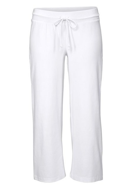 Beachtime 7/8-Strandhose, aus weichem Jersey, Wide-Leg, Jogginghose, Relaxh günstig online kaufen