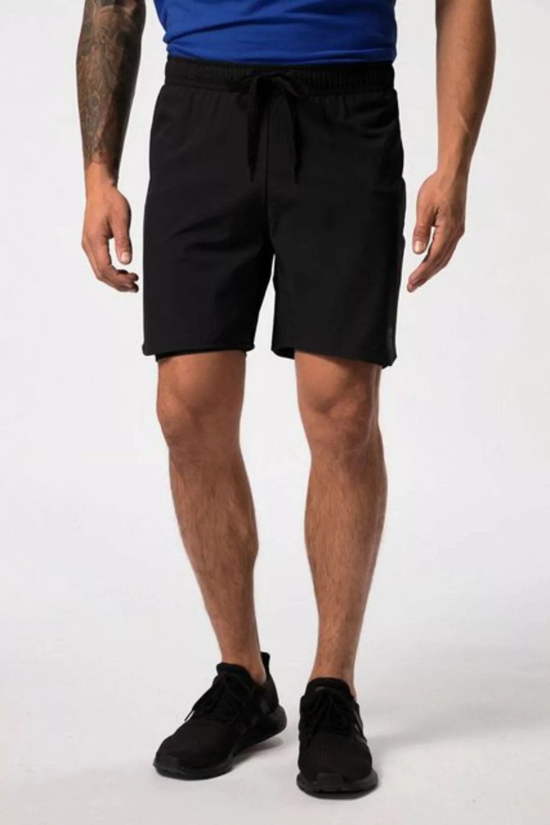 JP1880 Bermudas Sporthose FLEXNAMIC® 2in1-Look Handypocket günstig online kaufen