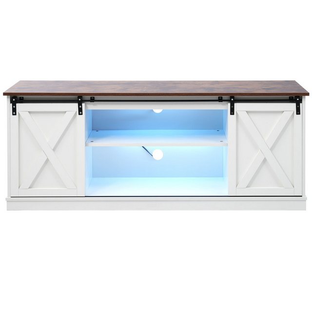 BlingBin TV-Schrank Sideboard (1-St) 16-farbige LED-Beleuchtung günstig online kaufen