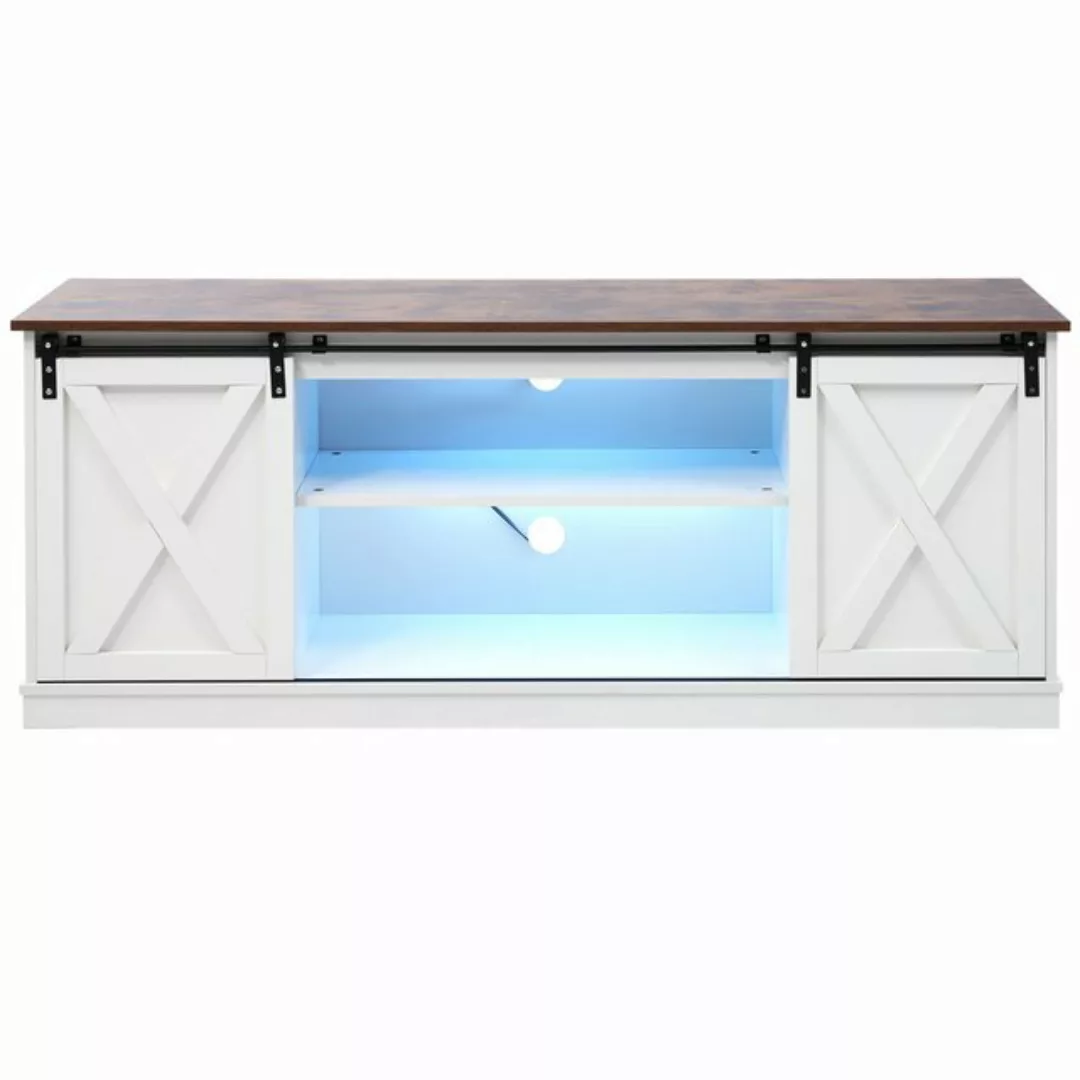 BlingBin TV-Schrank Sideboard (1-St) 16-farbige LED-Beleuchtung günstig online kaufen