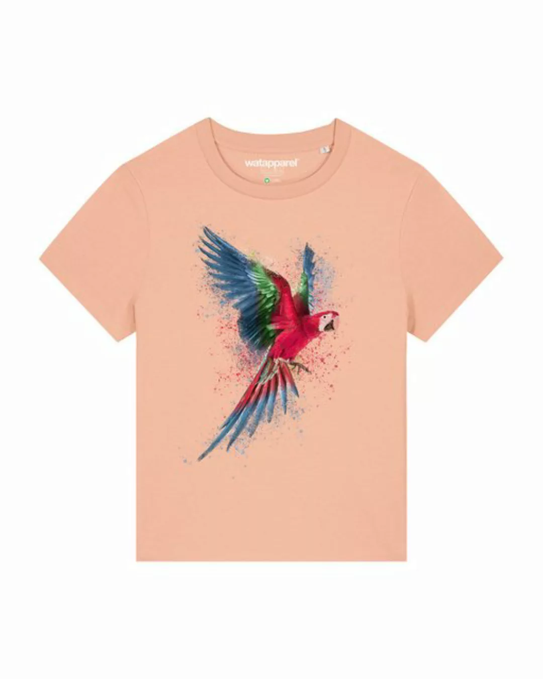 wat? Apparel Print-Shirt Papagei (1-tlg) günstig online kaufen