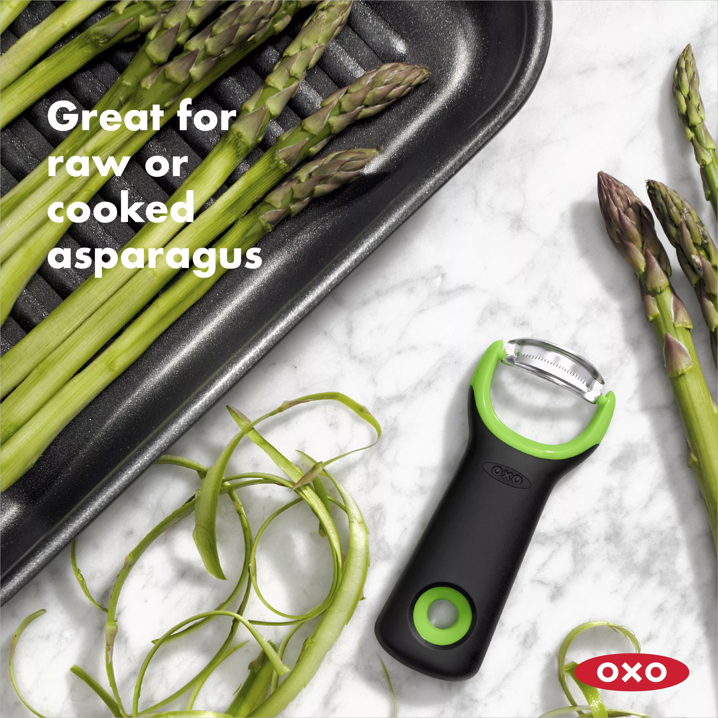 OXO Good Grips Spargelschäler, mit speziell geformter Klinge günstig online kaufen