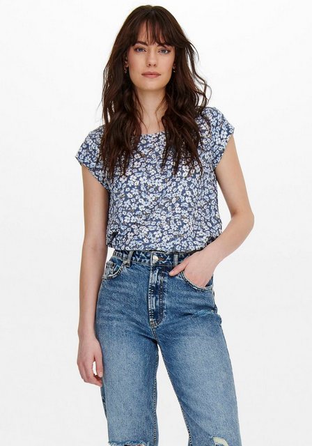 ONLY Shirtbluse ONLVIC S/S AOP TOP NOOS PTM mit Allover Druck günstig online kaufen