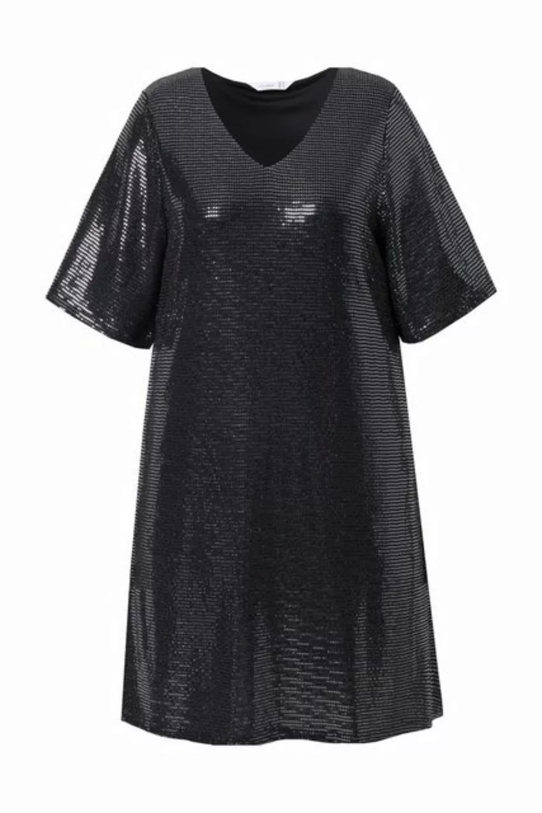 MIAMODA Abendkleid Kleid A-Linie Pailletten-Optik 3/4-Ärmel günstig online kaufen