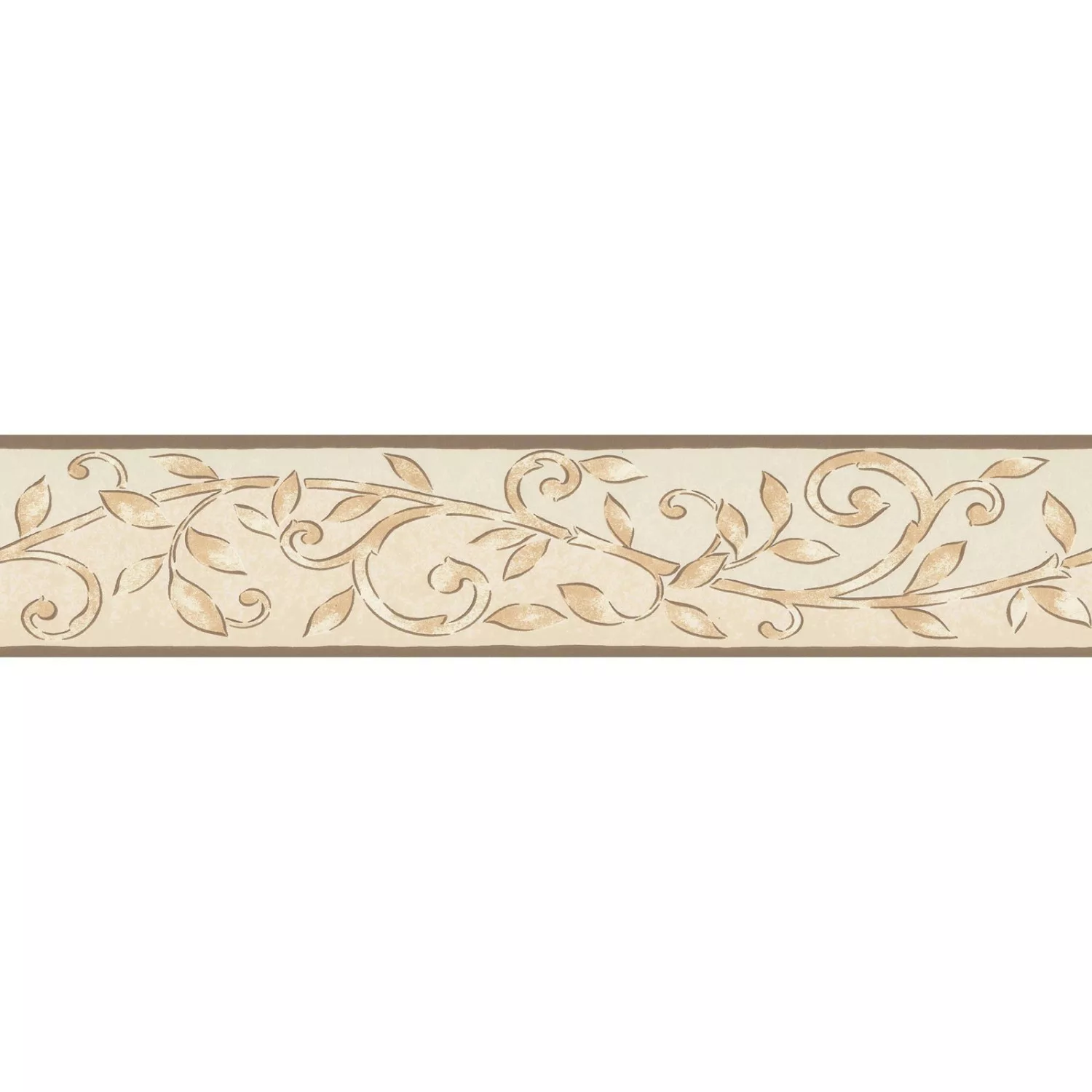 Bricoflor Papier Tapetenbordüre für Küche Mediterrane Bordüre mit Ornament günstig online kaufen