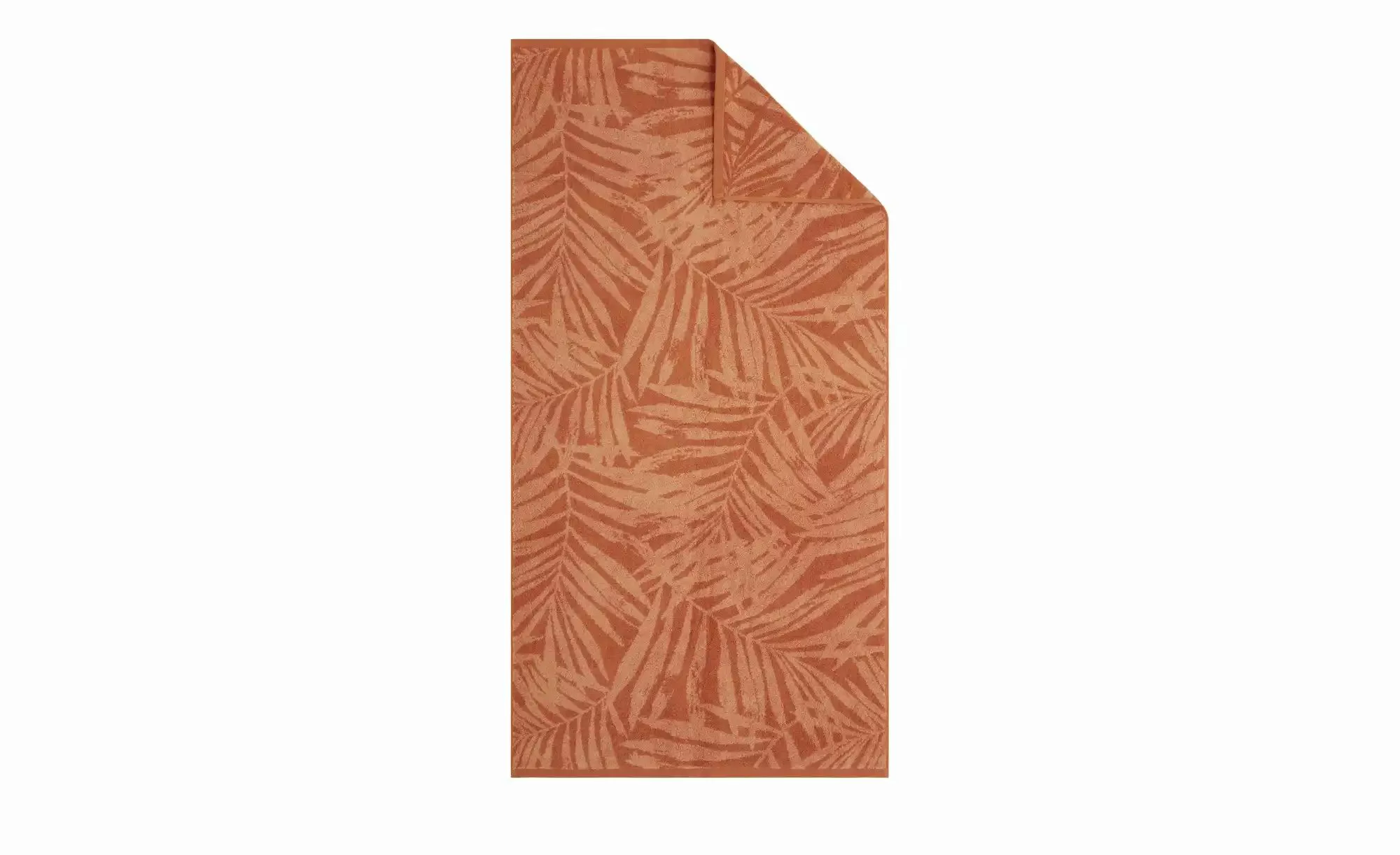 como Duschtuch  Floral Farm ¦ orange ¦ 100% Baumwolle ¦ Maße (cm): B: 70 Ba günstig online kaufen