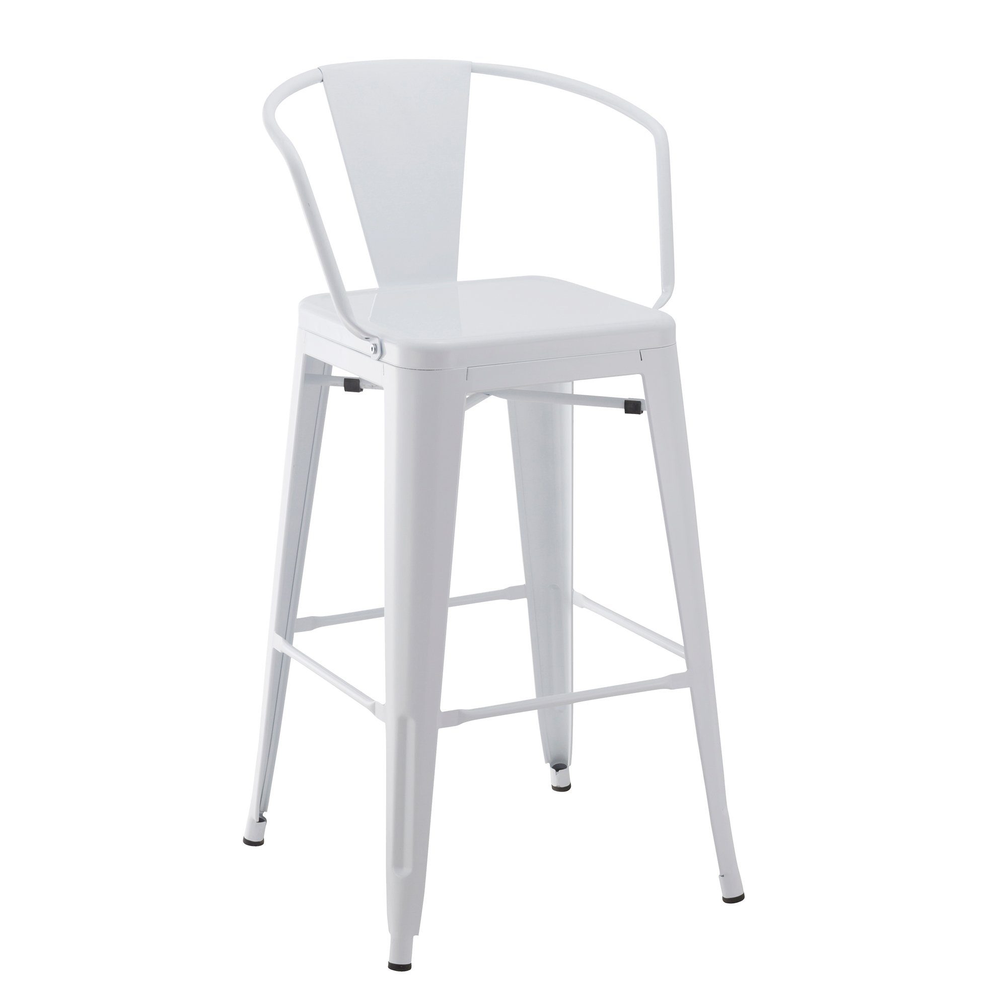 Duhome Barhocker, Bistrostuhl Metallstuhl aus Eisen günstig online kaufen