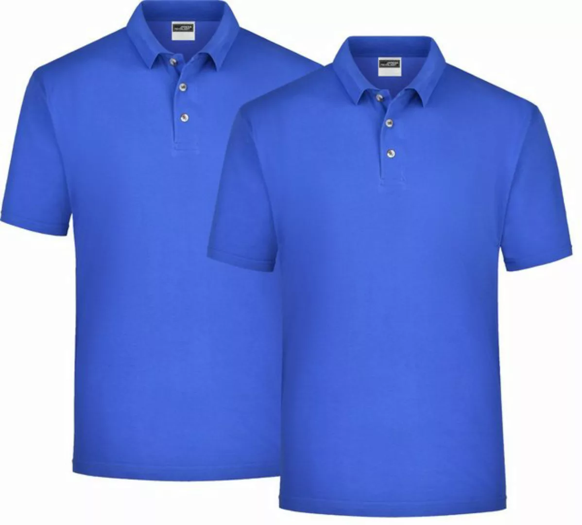 James & Nicholson Poloshirt Doppelpack Klassisches Herren Polohemd für Frei günstig online kaufen