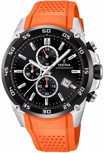 Festina Chronograph »F20330/4«, Armbanduhr, Quarzuhr, Herrenuhr, Stoppfunkt günstig online kaufen