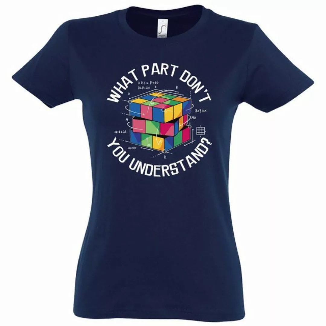 Youth Designz T-Shirt What Part don't you Understand Zauberwürfel Damen Shi günstig online kaufen