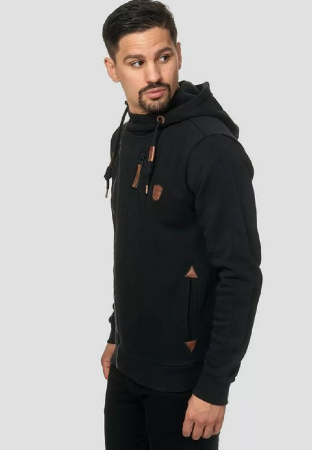 Indicode Sweatjacke Elm günstig online kaufen