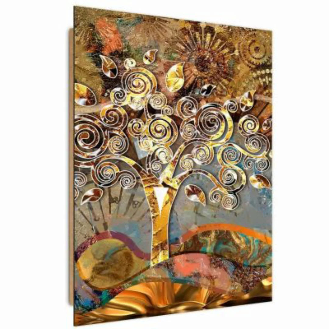 FEEBY® Kunst Drei der Liebe Klimt Leinwandbilder bunt Gr. 60 x 90 günstig online kaufen