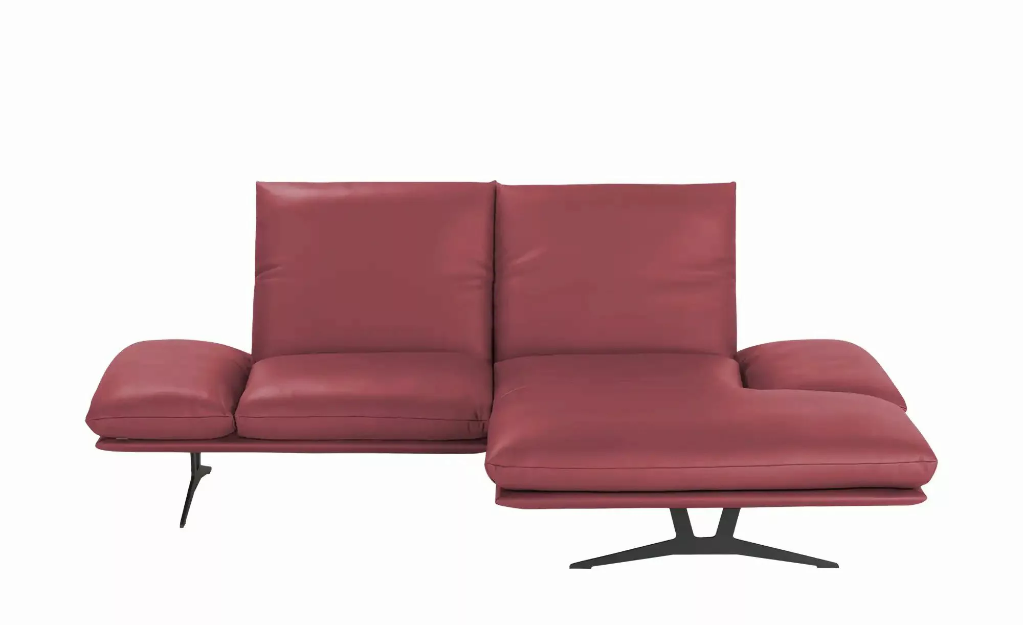 KOINOR Ecksofa   Francis  ¦ rot ¦ Maße (cm): B: 238 H: 93 T: 190.0 Polsterm günstig online kaufen