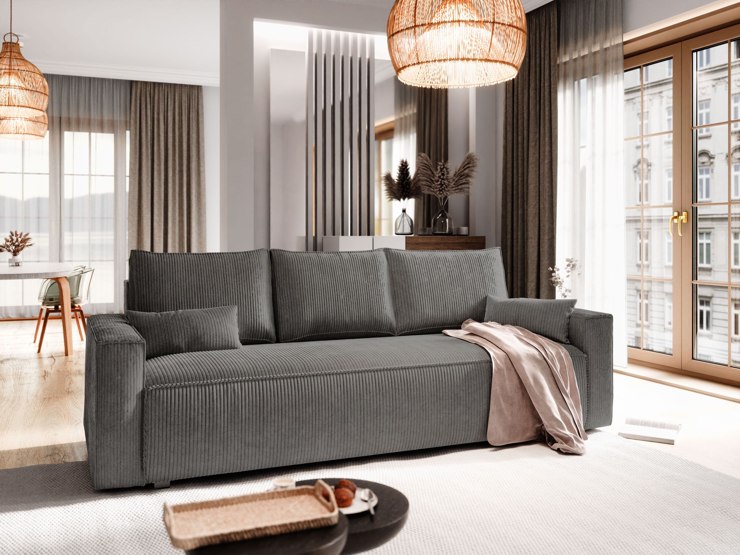 Masseno Sofa MENI mit Schlaffunktion, Schlafsofa, günstig online kaufen