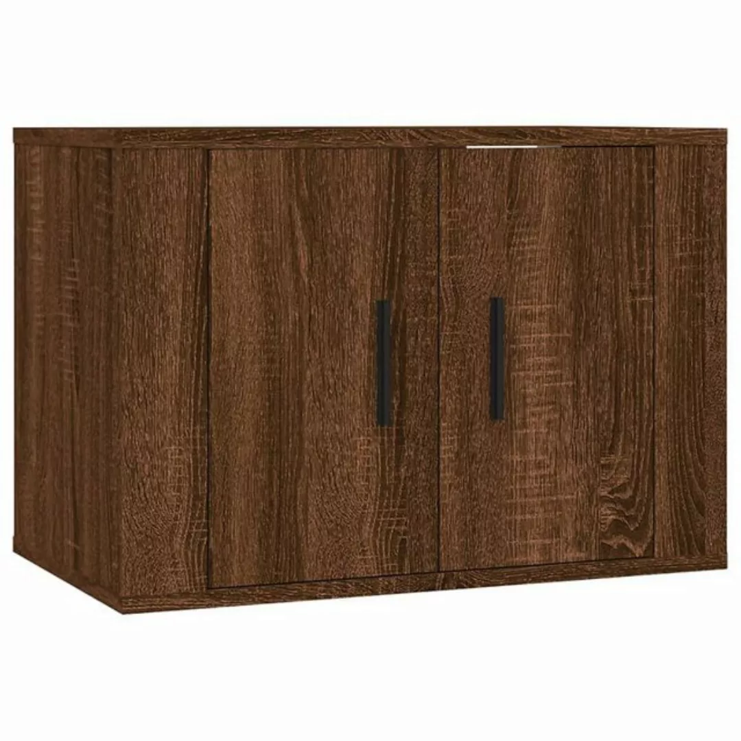 furnicato TV-Schrank TV-Wandschrank Braun Eichen-Optik 57x34,5x40 cm (1-St) günstig online kaufen